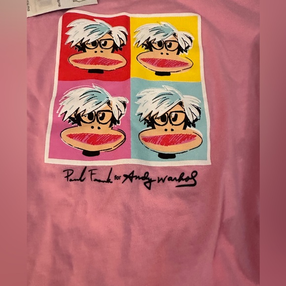 Vintage Paul Frank for Andy Warhol size kids M NWT 2004 - Picture 2 of 10